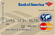 Bank of America WorldPoints� Platinum Plus� MasterCard� Credit Card